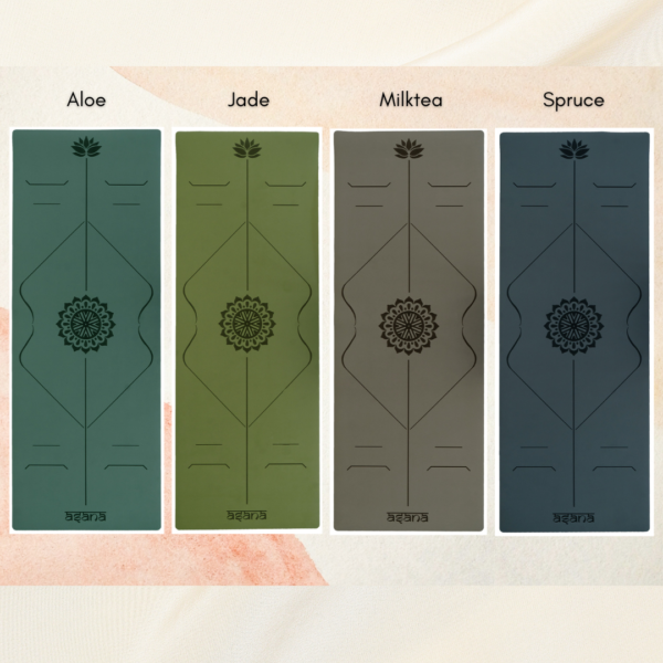 ASANA COMFY NON-SLIP YOGA MAT 5mm